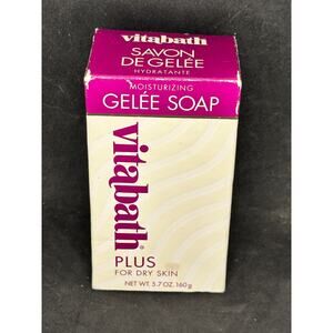 552	RARE NOS Vitabath Plus for Dry Skin; Gelee Soap